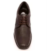 Sapato Social Casual Masculino Couro Macio Confortável Palmilha Gel PU - WSHOES - Imagem 2